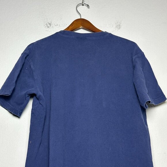 VTG Warner Bros Looney Tunes Tweety Men M Bird Sylvester Graphic T Shirt Blue - Picture 5 of 9